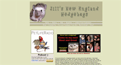 Desktop Screenshot of jillsnewenglandhedgehogs.com